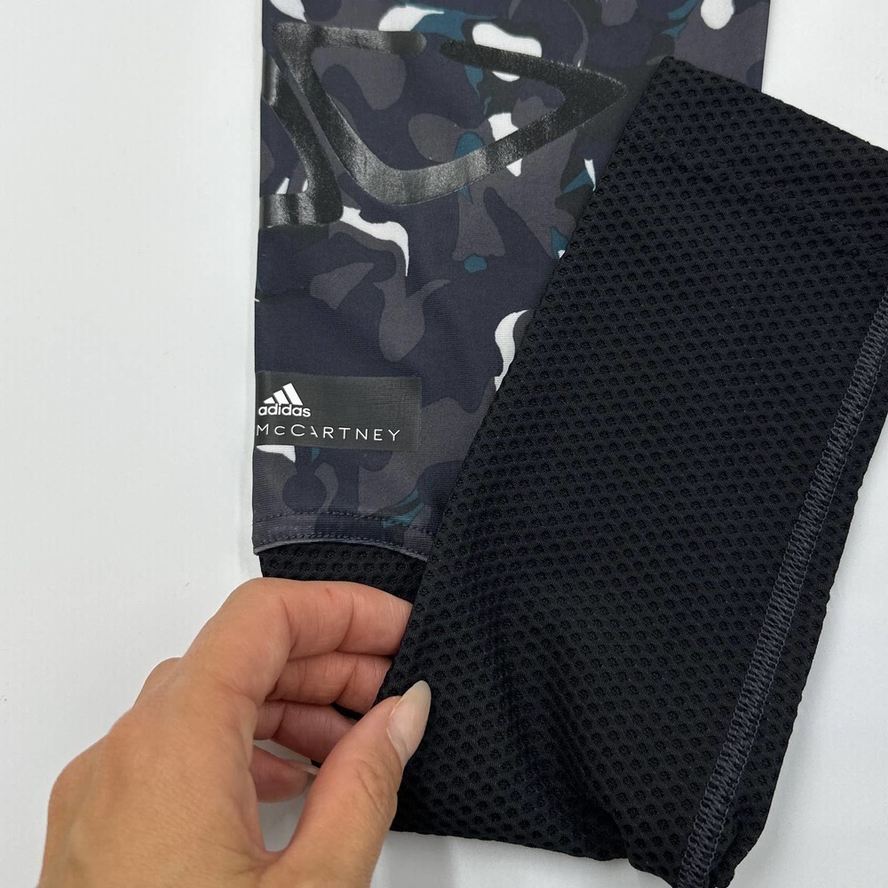 Adidas X Stella McCartney Run Sprintweb Leggings Navy Black Size XS - Picture 8 of 11